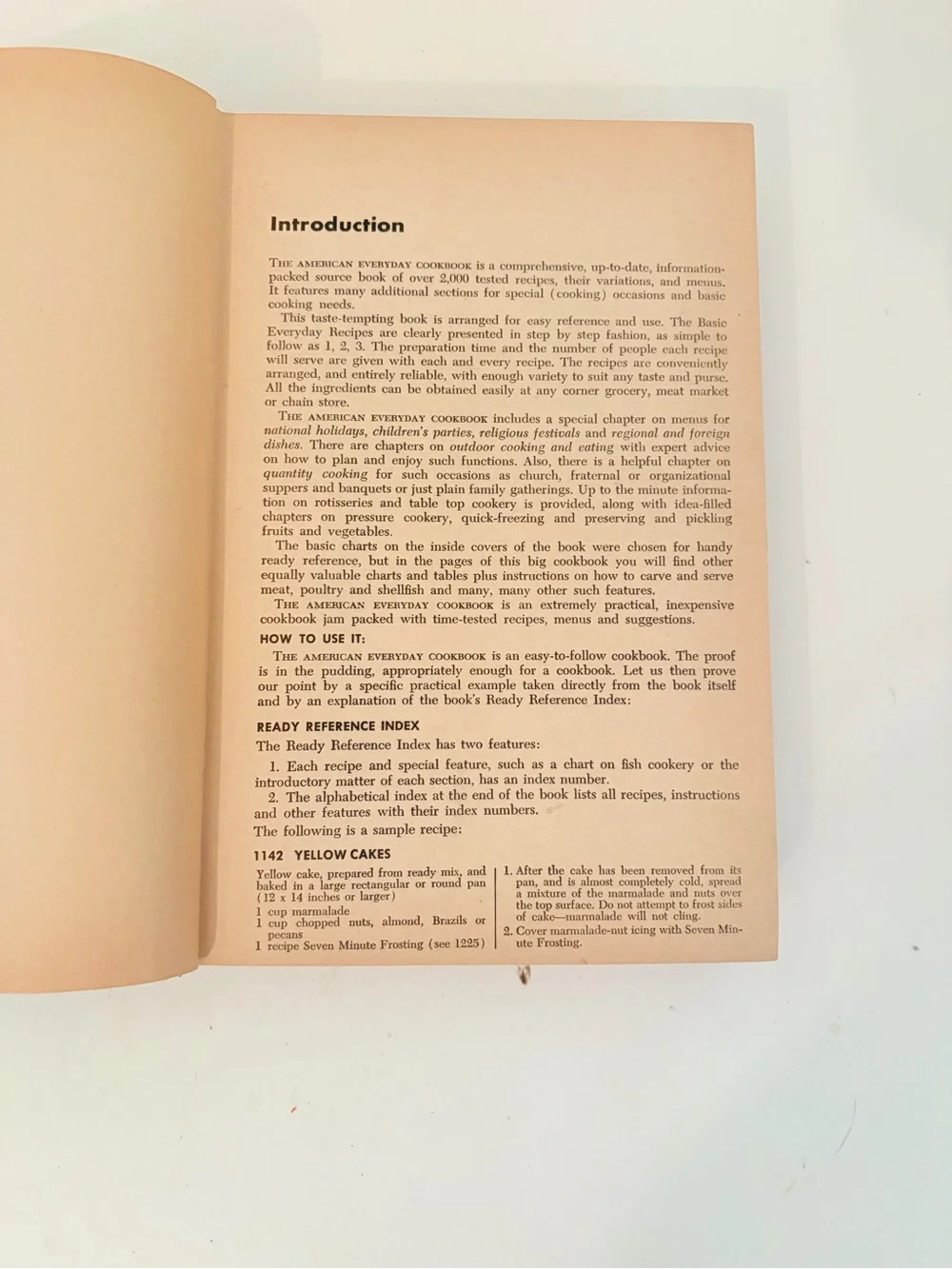 Vintage 1955 The American Everyday Cookbook by Agnes Murphy Hardcover